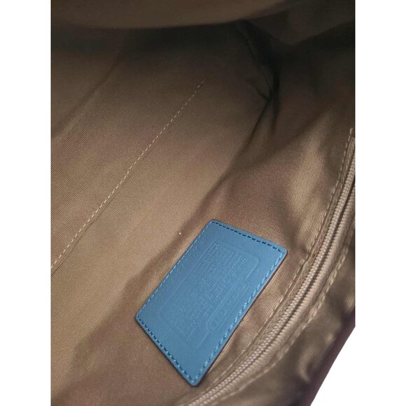 COACH Aqua Hamptons Soho Demi Baguette Y2K Shoulder Bag - Picture 13 of 13